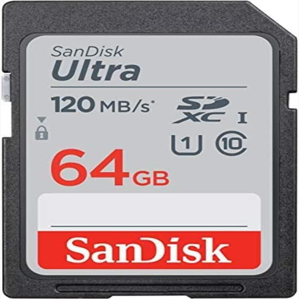 Memoria Sandisk Sd Ultra Sdhc Uhs I 64 Gb 120 Mb/S C10 U1 img #1