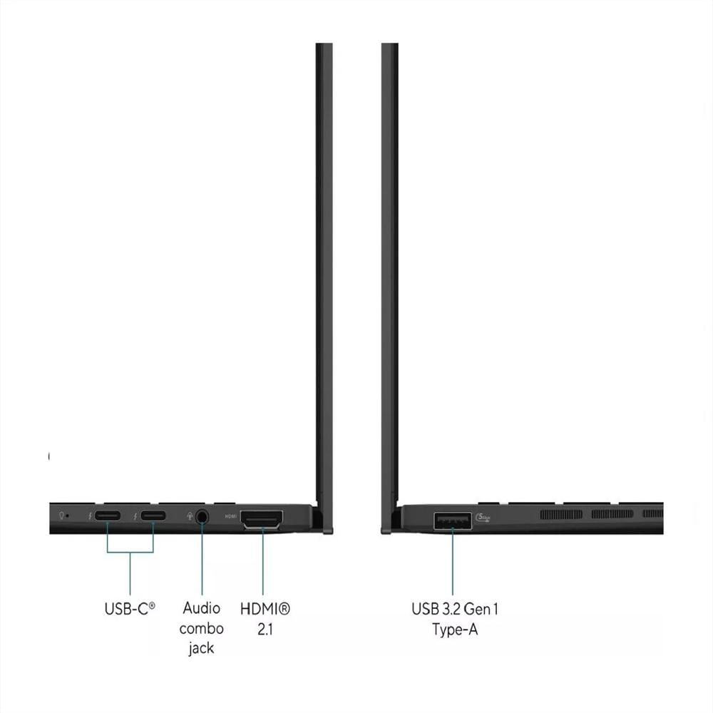 Laptop Asus Zenbook 14 Oled Q415m 14 Touch Intel Ultra 5 Color Gris Oscuro img #4