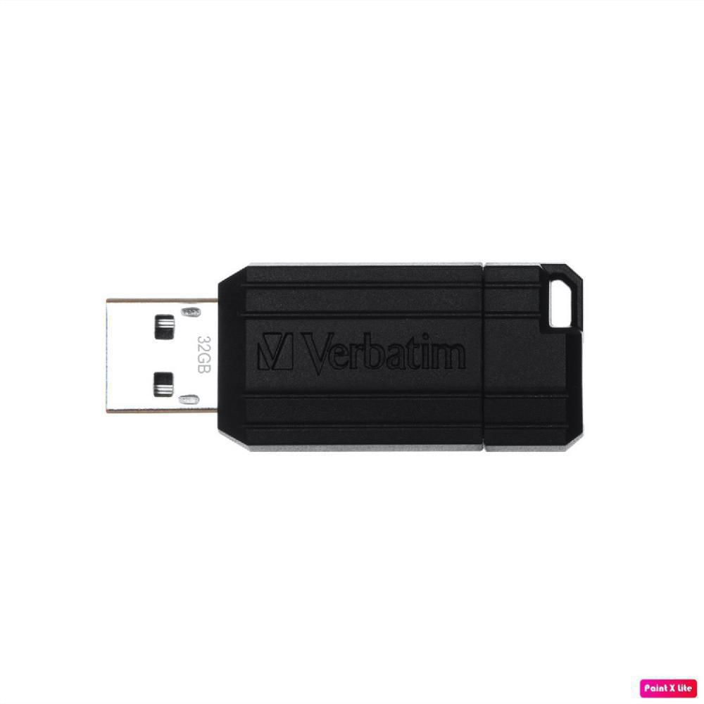 Memoria Usb De 32Gb Pinstripe Negro img #1