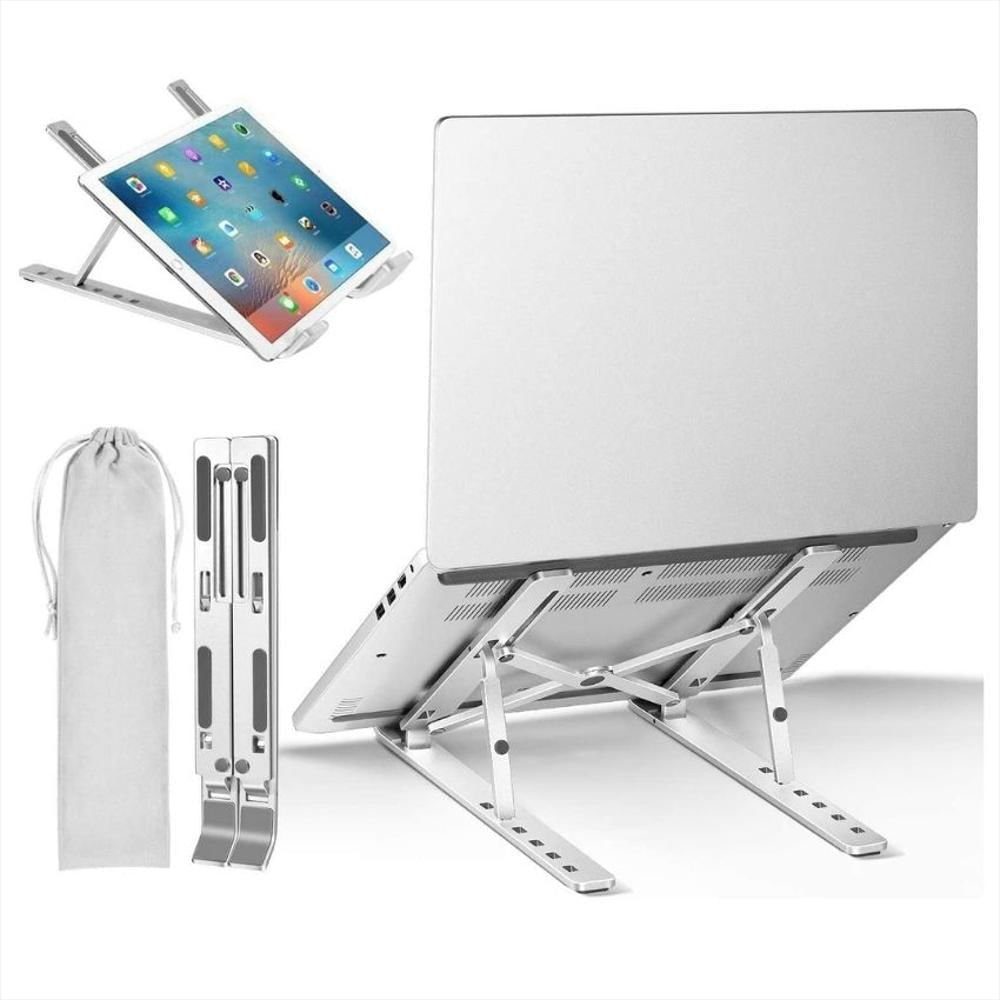 Soporte Para Portátil En Aluminio Plegable Ergonómica