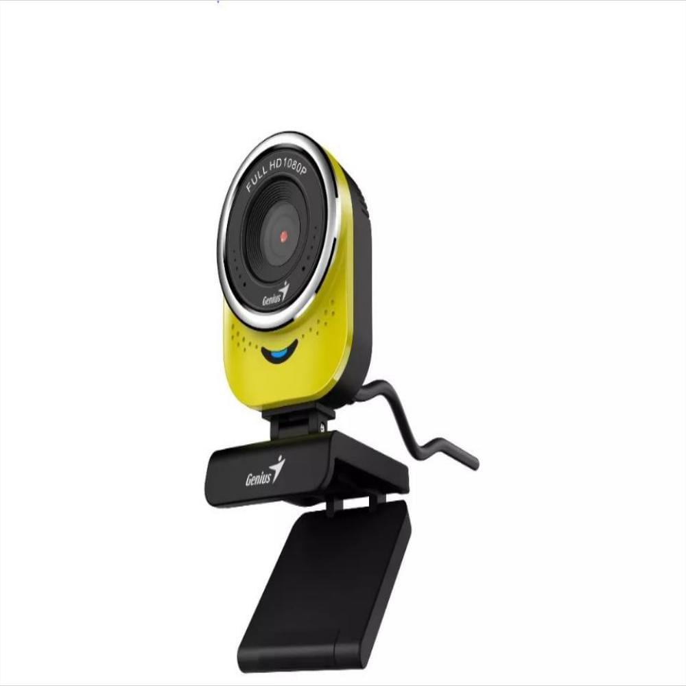 Camara Web 1080P Full Hd Genius Qcam 6000 Amarillo img #2