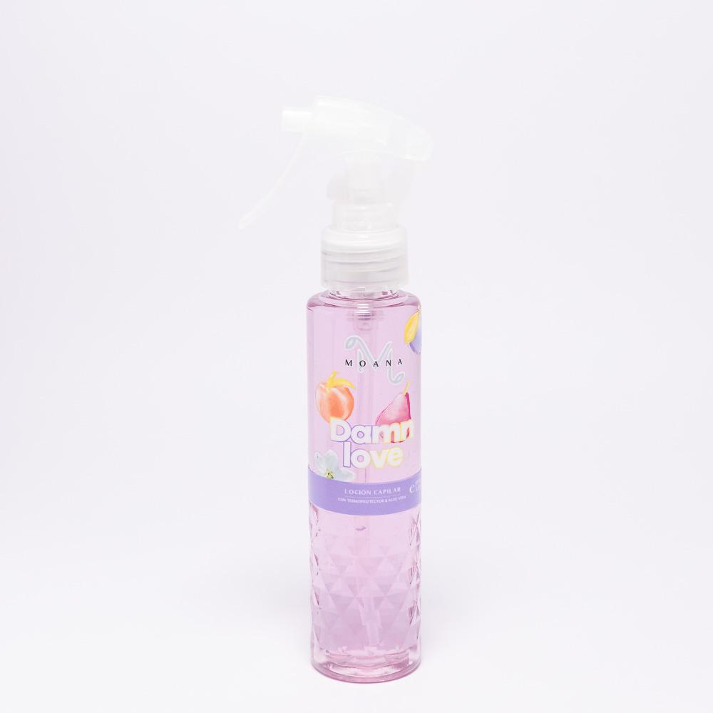 Perfume Para Cabello Moana Con Termoprotector Y Aloe Vera Damn Love 95 Ml