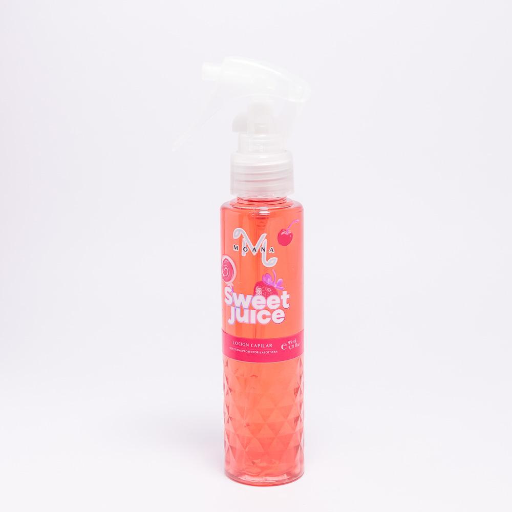 Perfume Para Cabello Moana Con Termoprotector Y Aloe Vera Sweet Juice 95 Ml