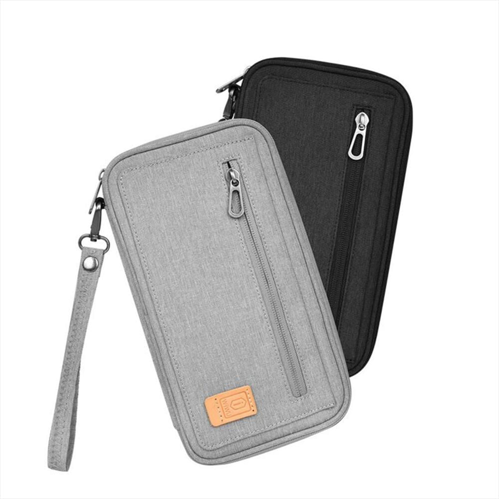 Billetera De Mano Pioneer Passport Pouch Gris img #1