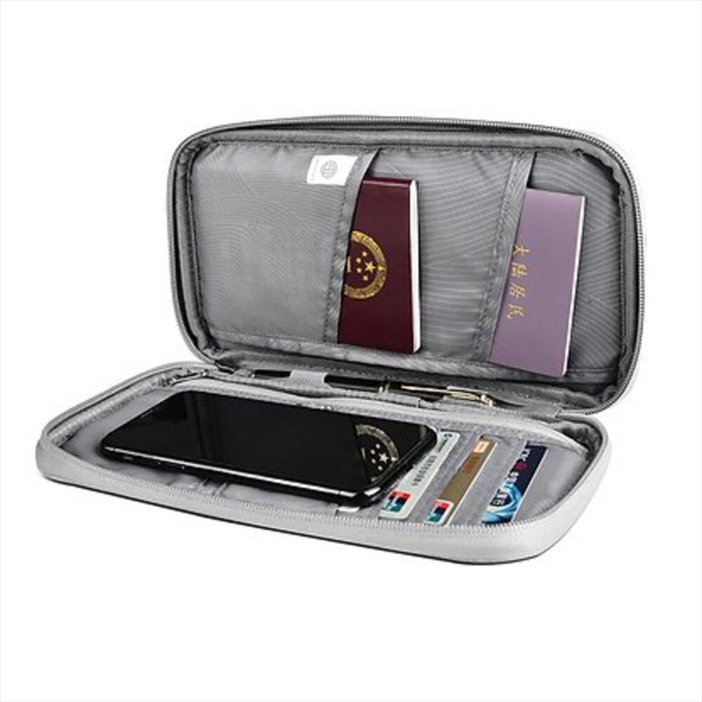 Billetera De Mano Pioneer Passport Pouch Gris img #2