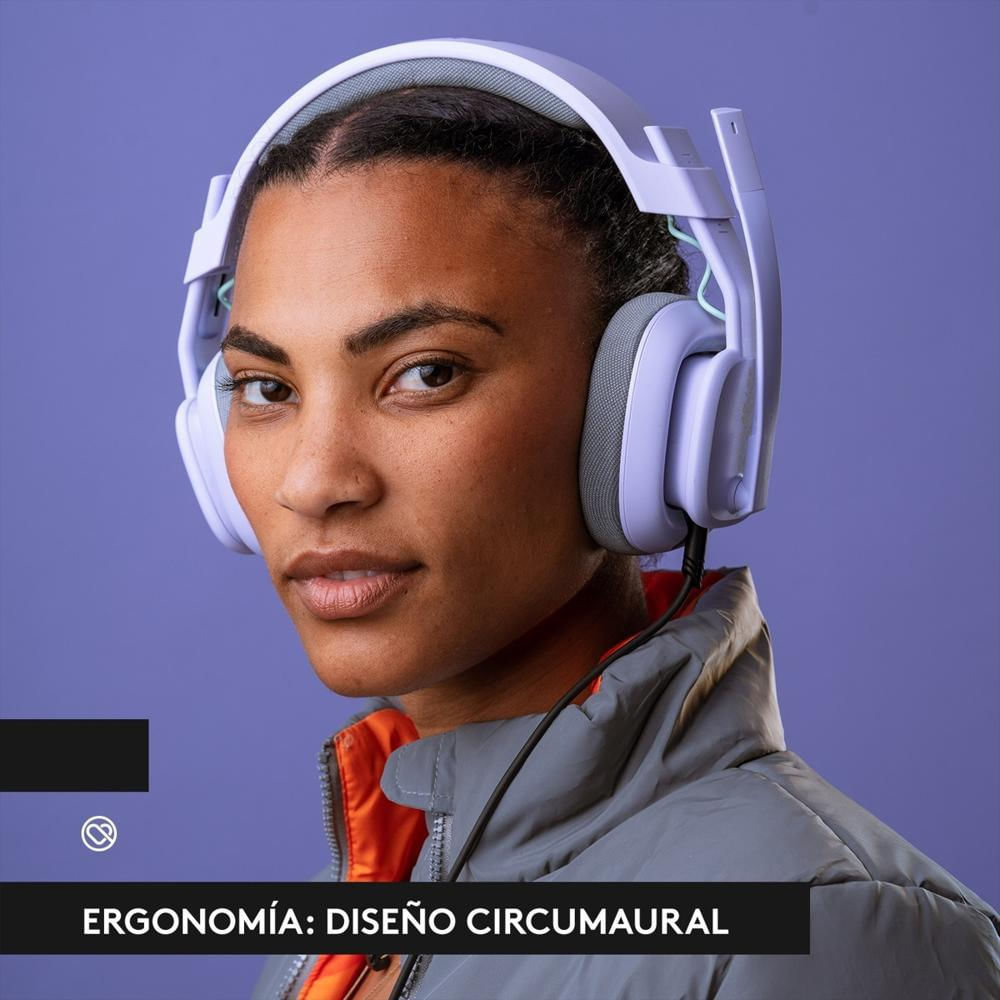 Diadema Gamer Astro A10 Segunda Generacion Morada img #4
