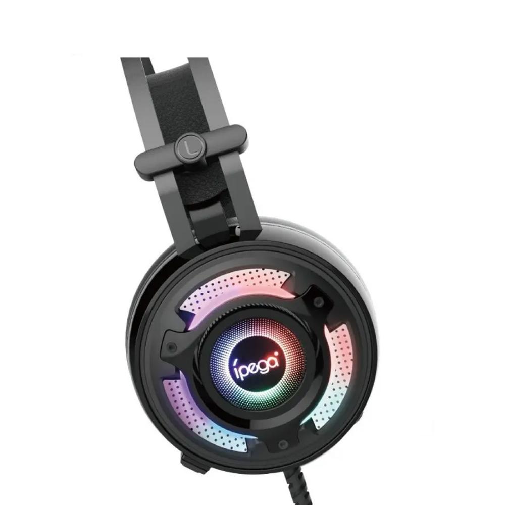 Diadema Gamer Ipega Luz Led Rgb Para Ps4 Xbox Switch Pc Stereo img #2
