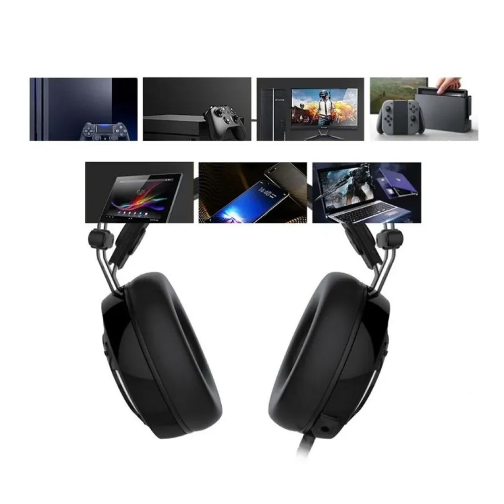 Diadema Gamer Ipega Luz Led Rgb Para Ps4 Xbox Switch Pc Stereo img #4