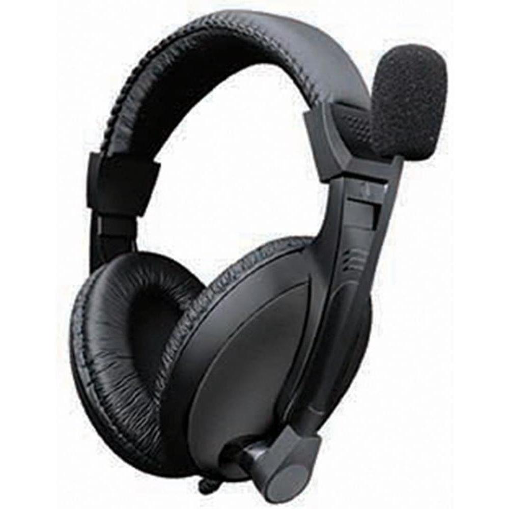 Audífonos Diadema Pc Acolchados Ajustables Con Micrófono Hd img #1