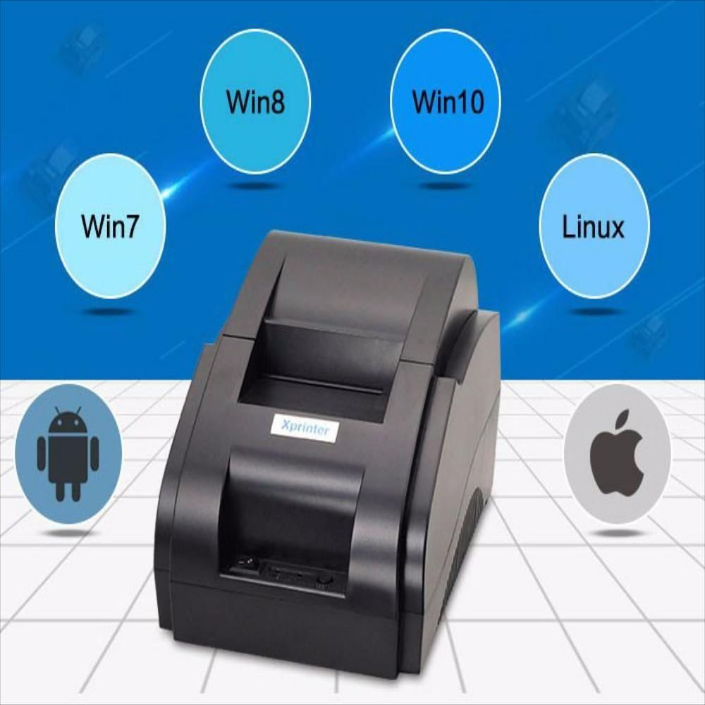 Impresora De Recibos Térmica Usb Trabajo Pesado img #2