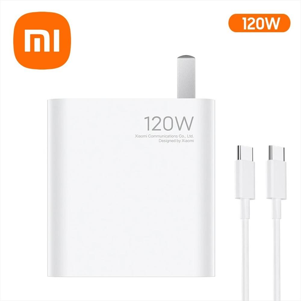 Cargador Xiaomi 120W Tipo C Carga Rápida