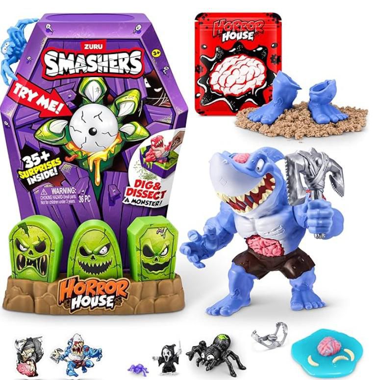 CAPSULA SORPR SMASHERS HORROR HOUSE ZURU INC img #1