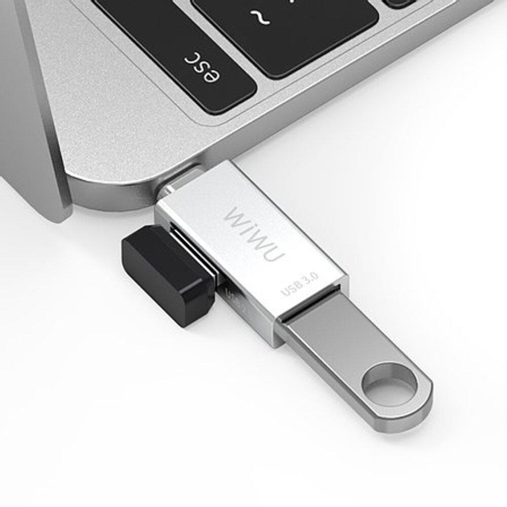 Adaptador Hub Tipo C A Usb Dual (Usb3.0 + Usb2.0) img #3