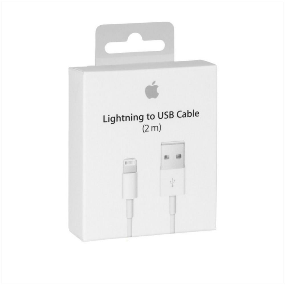 Cargador Original Apple Usb De 12W + Cable Original Usb A Conector Lightning De 2M img #2