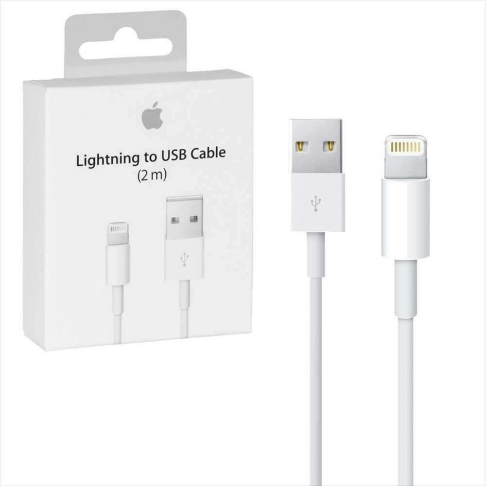 Cargador Original Apple Usb De 12W + Cable Original Usb A Conector Lightning De 2M img #5