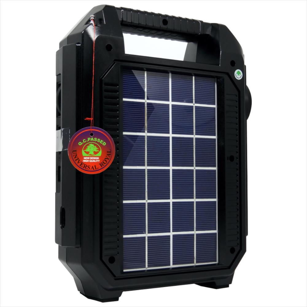 Kit Solar Radio Bluetooth Multifuncional Linterna Luz Led R5215 img #2