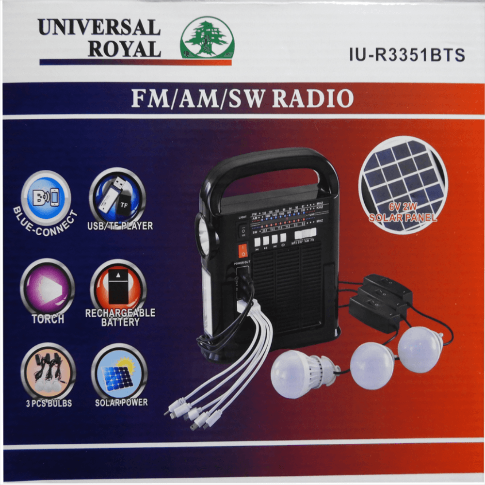 exito.com | Radio Multifuncional Am Fm Bluetooth Usb Kit Solar 3 Led Iu ...
