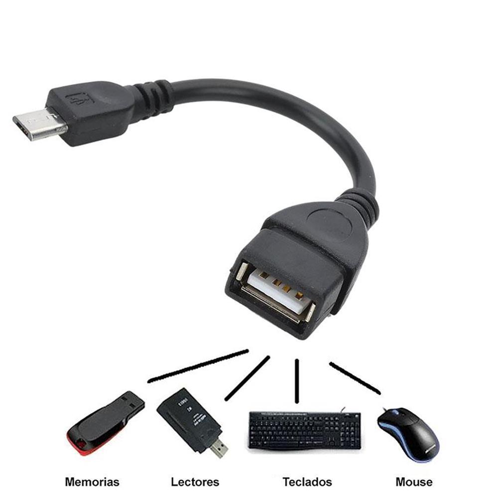 Adaptador Cable Otg A Micro Usb Tablet S2 S3 S4 Tab 3 Atrix img #2