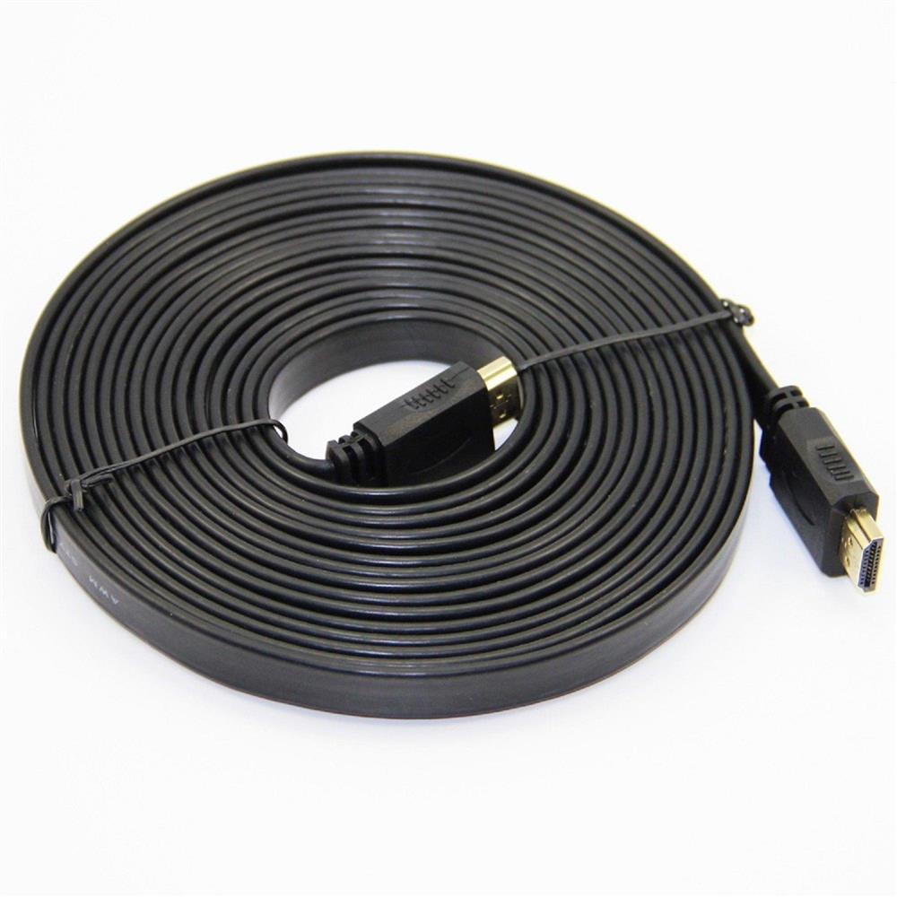 Cable Hdmi 4K Plano 10Mts Alta Velocidad Audio Video 1.4V