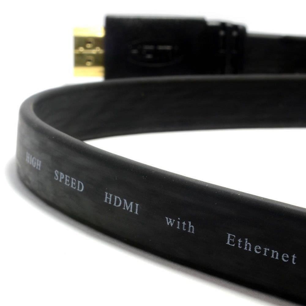 Cable Hdmi 4K Plano 10Mts Alta Velocidad Audio Video 1.4V img #3