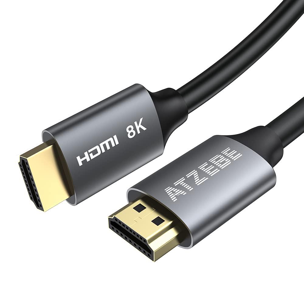 Cable Hdmi 2.1 8K Alta Velocidad 3 Metros Ultra Hd 48 Gbps