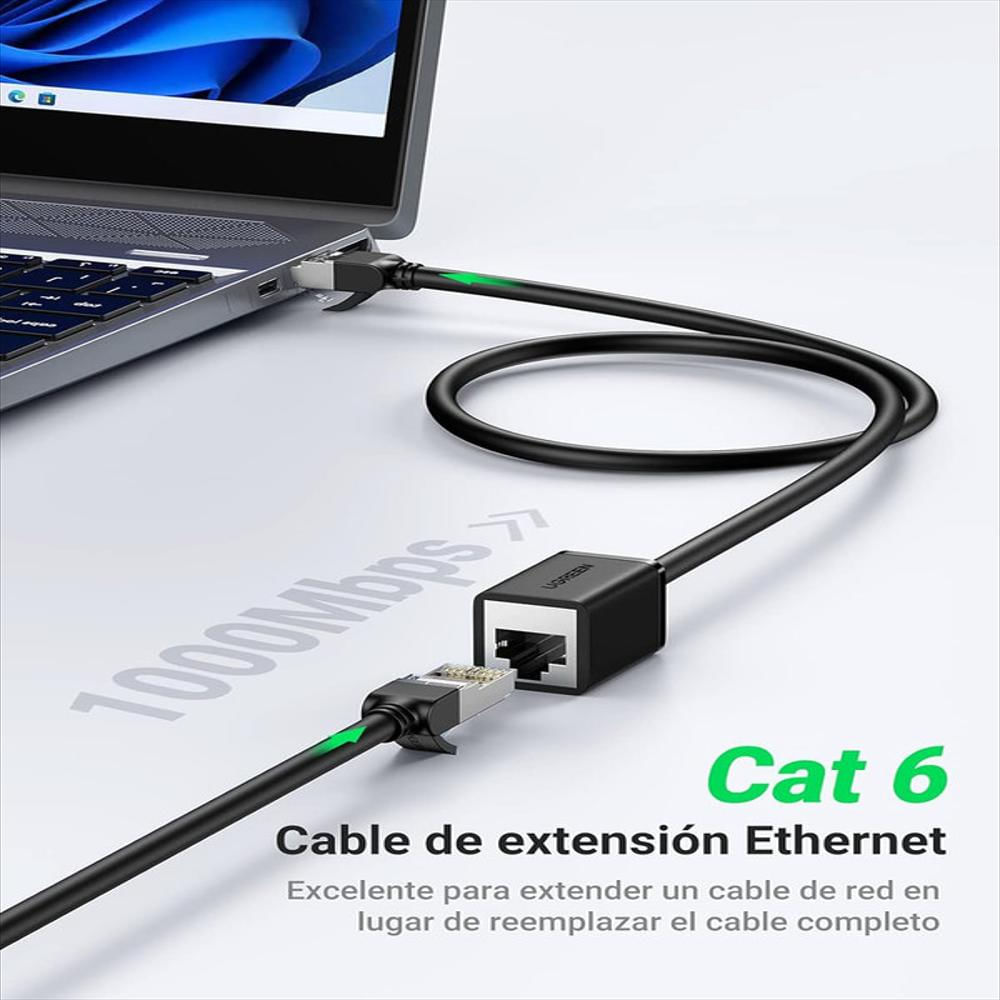 Cable De Red Extensión Ethernet Cat6 Conexión Rj45 Lan 1M img #3