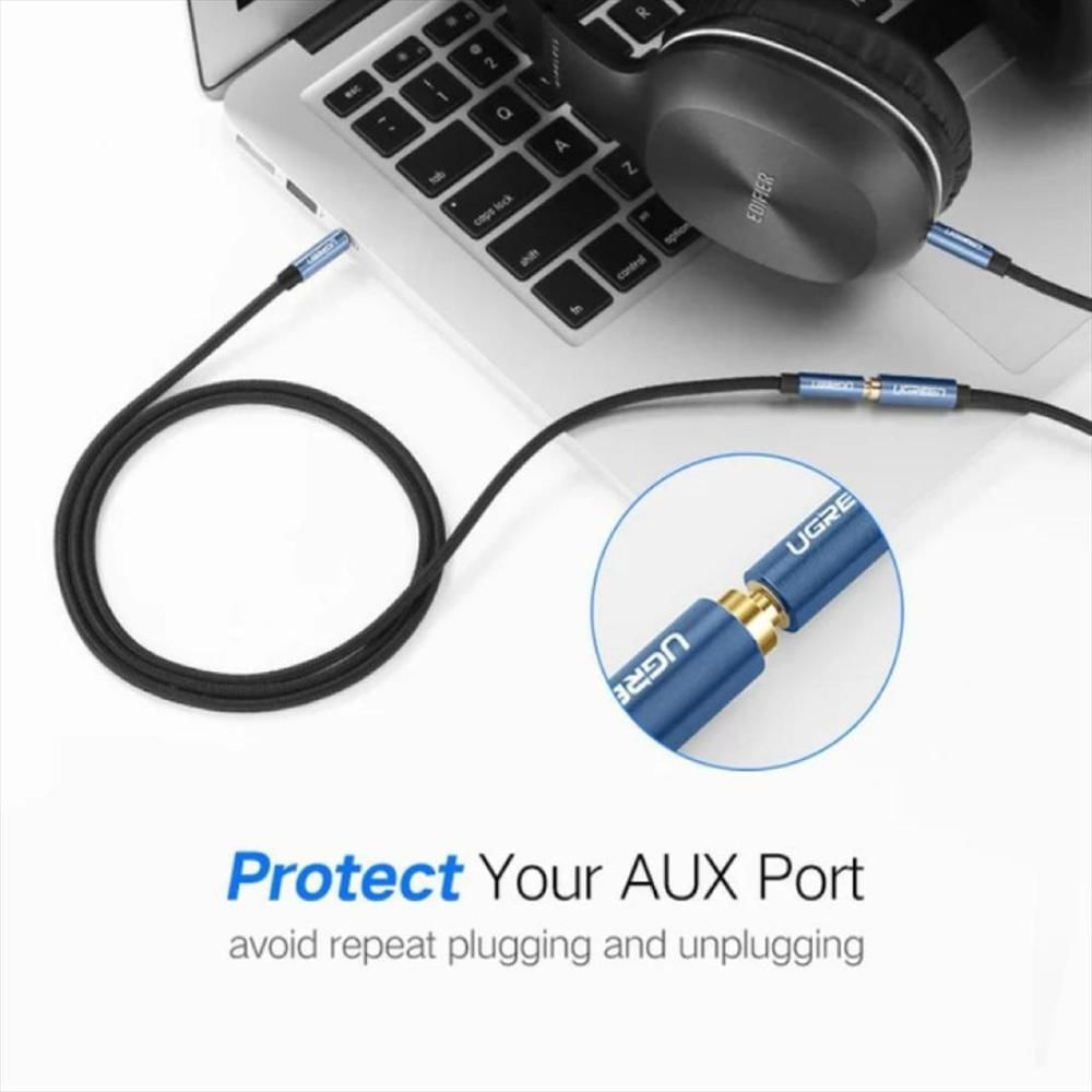 Cable De Extensión Auxiliar Auriculares Jack 3.5Mm Audio 5M img #2