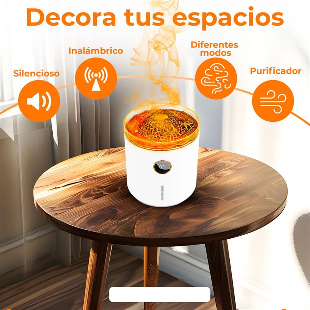 Humidificador Y Difusor De Aromas 2 En 1 Pebetero Eléctrico img #4