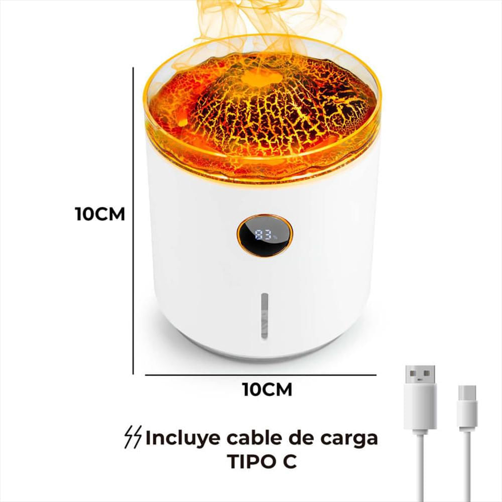 Humidificador Y Difusor De Aromas 2 En 1 Pebetero Eléctrico img #5