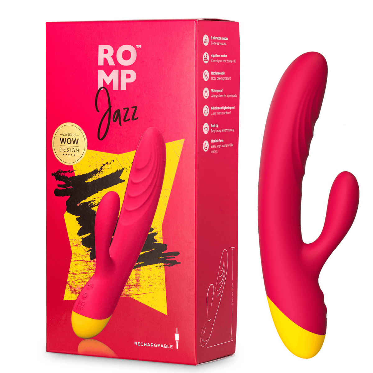 Vibrador rabbit jazz romp