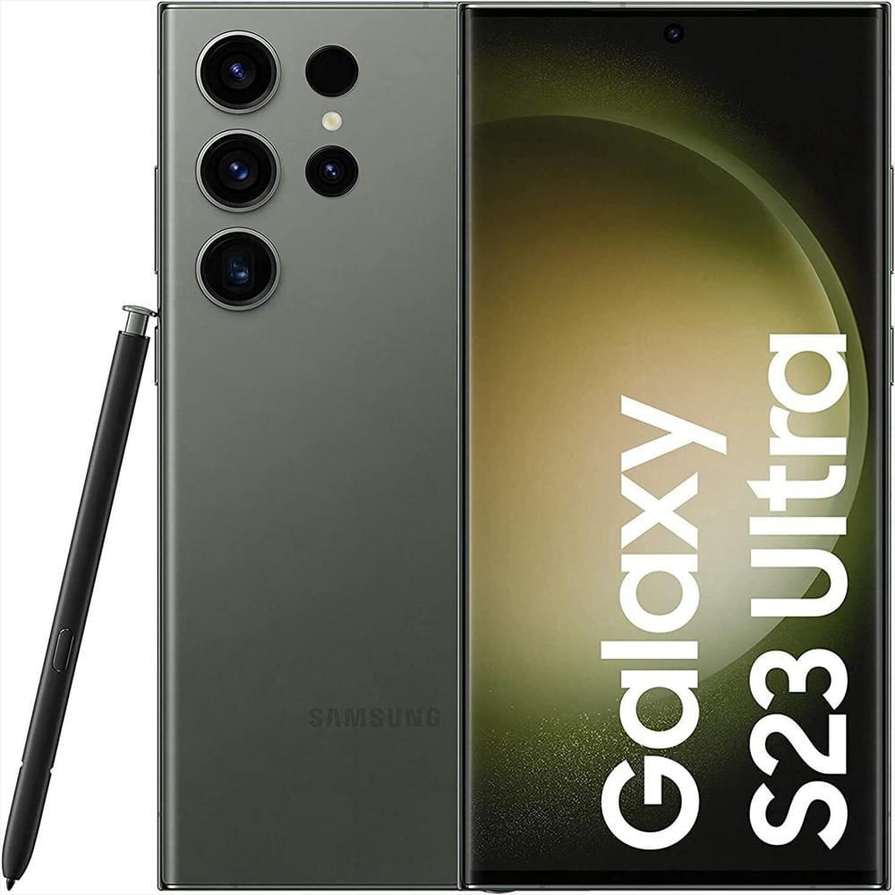 Celular Samsung Galaxy S23 Ultra 5G 12Gb / 256Gb Verde (Reacondicionado) Cargador Carga Rapida 25W + Cable Usb C