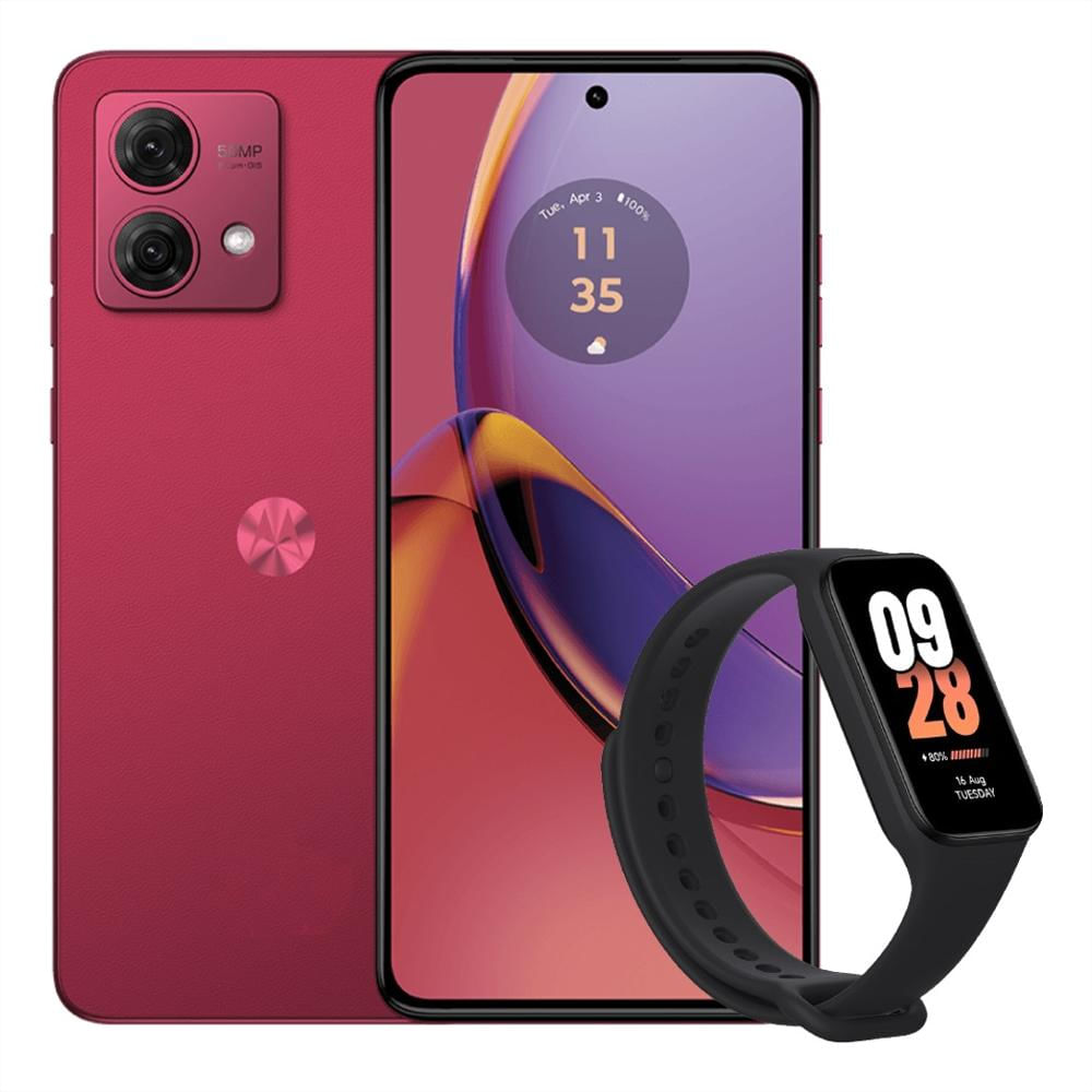 Motorola Moto G84 5G 256Gb/8Gb Rojo + Mi Band 8 Active