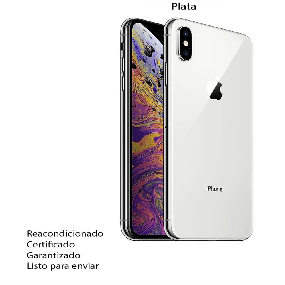 Iphone Xs 64Gb Plata Reacondicionado