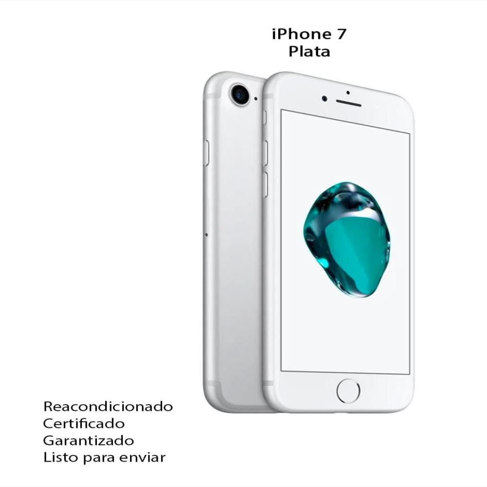 Iphone 7 32Gb Plata Reacondicionado