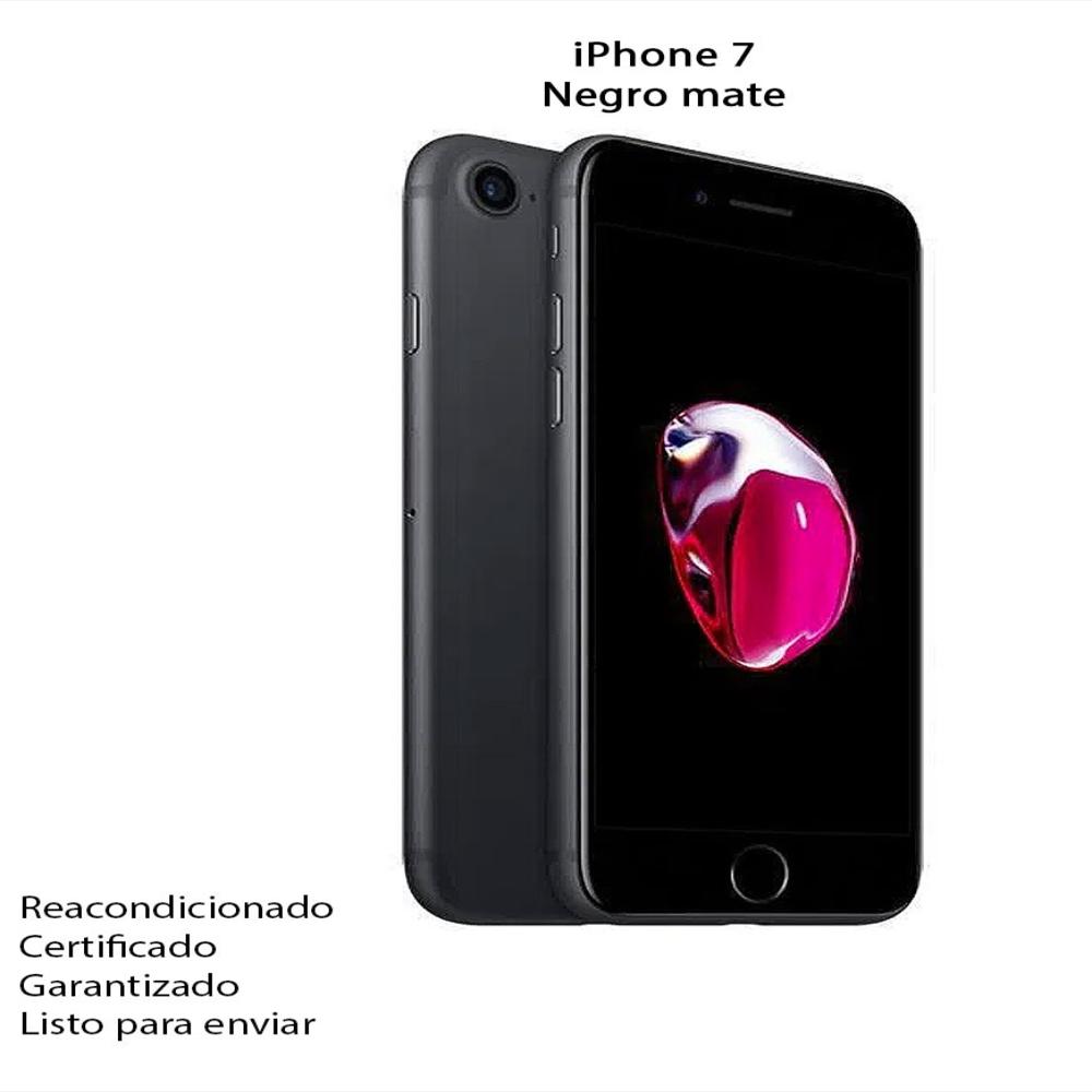 Iphone 7 128Gb Negro Mate Reacondicionado