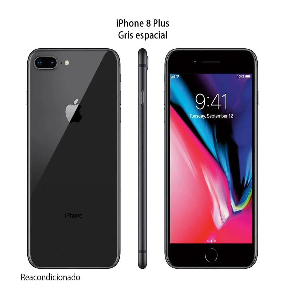 Iphone 8 Plus 64Gb Gris Espacial Reacondicionado
