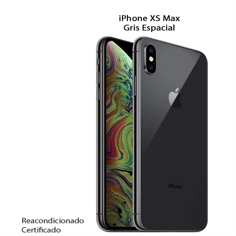Iphone Xs Max 64Gb Gris Espacial Reacondicionado
