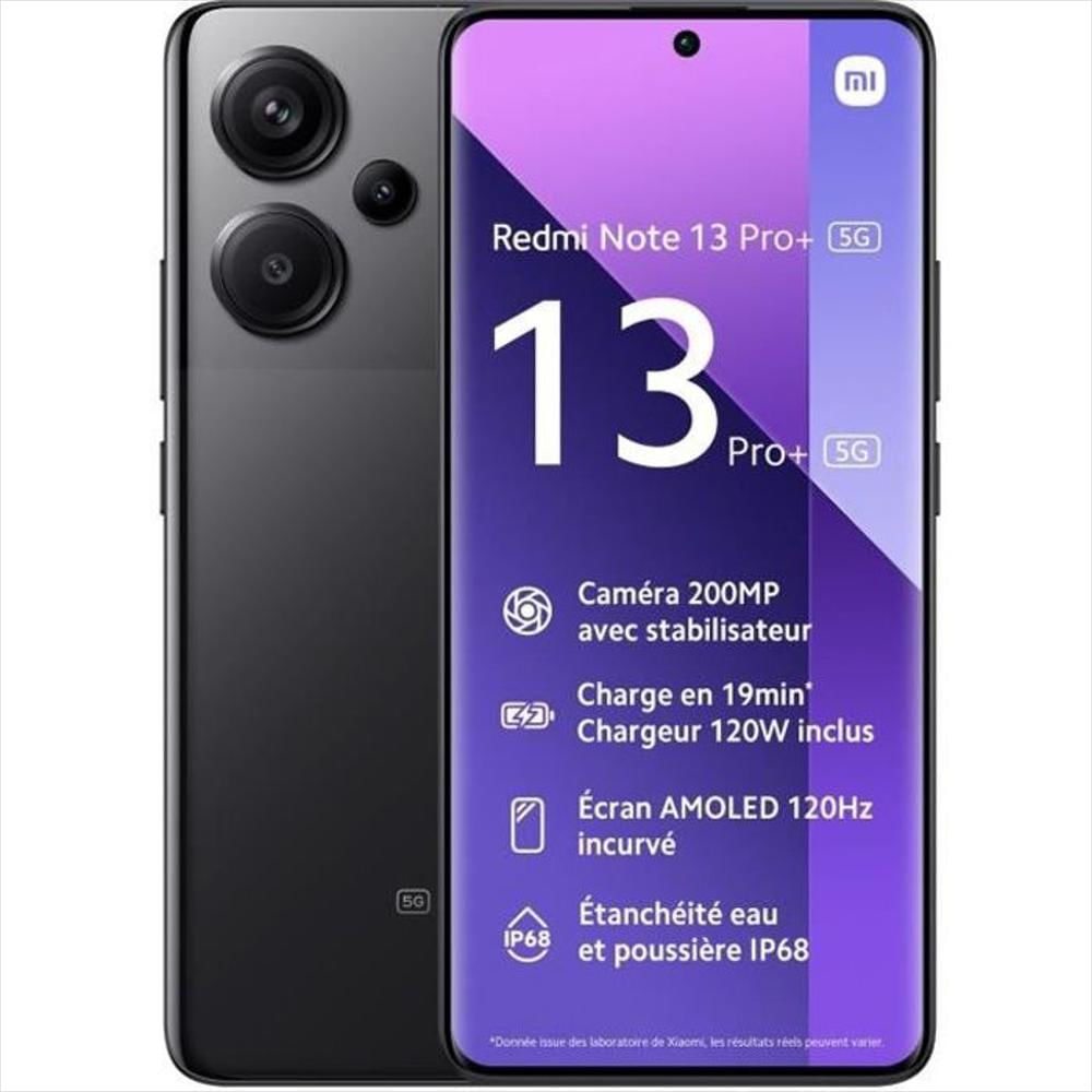 Redmi Note 13 Pro+ 5G Negro 12 Gb + 512 Gb