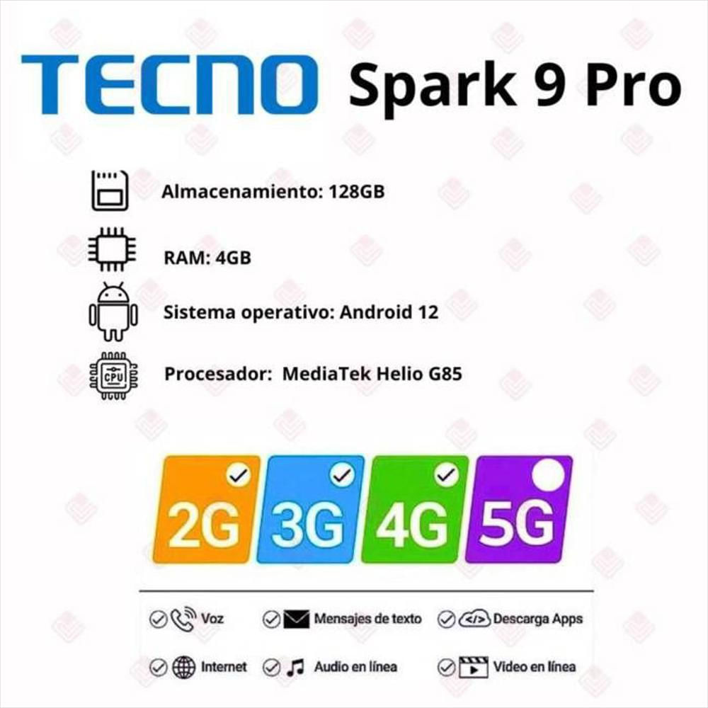Celular Tecno Spark 9 Pro Sport Edition 128Gb/4Gb Ram img #4