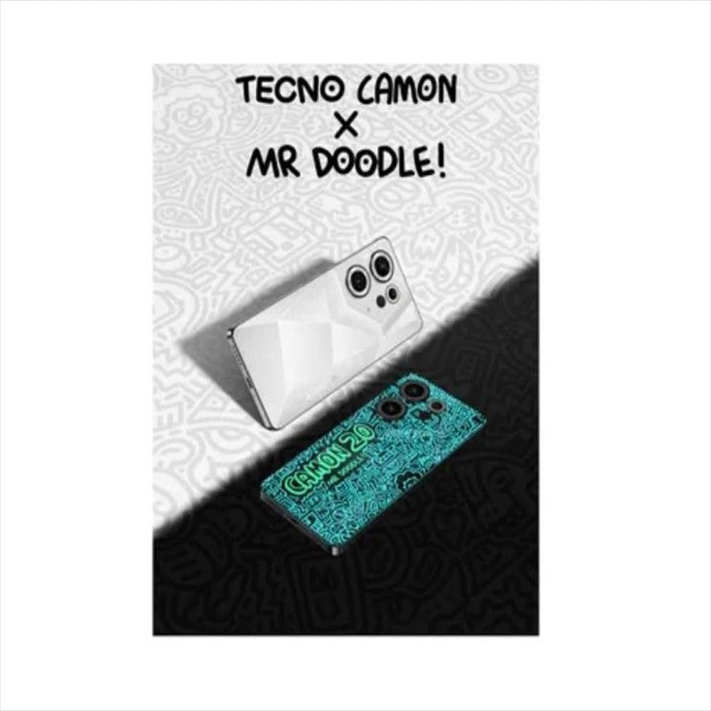 Celular Tecno Mobile Camon 20 Pro 8Gb Ram 256Gb Rom Edicion Mr Doodle img #3