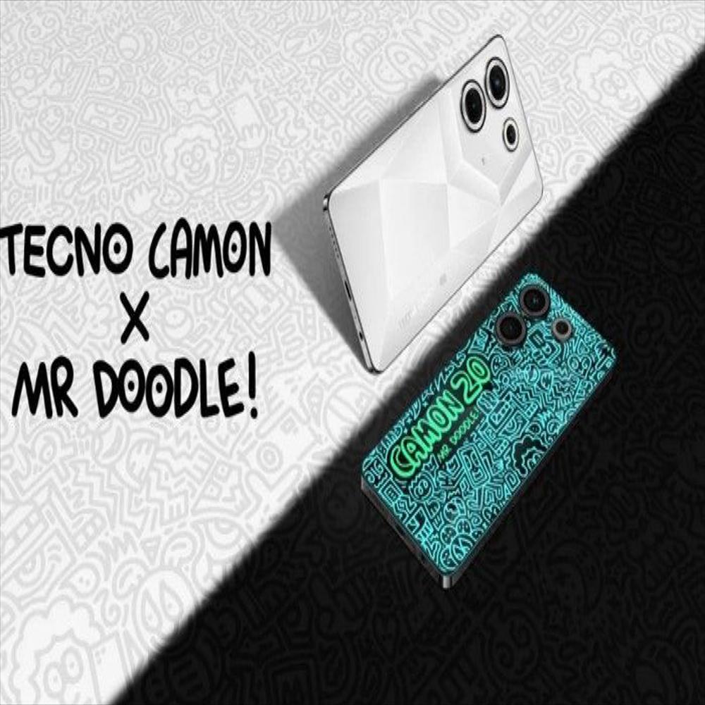 Celular Tecno Mobile Camon 20 Pro 8Gb Ram 256Gb Rom Edicion Mr Doodle img #4