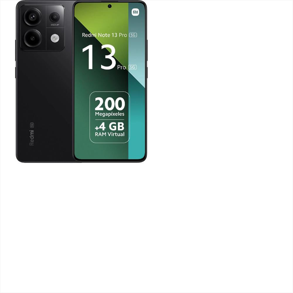 Celular Xiaomi Redmi Note 13 Pro 5G 256Gb Ram 8Gb Negro