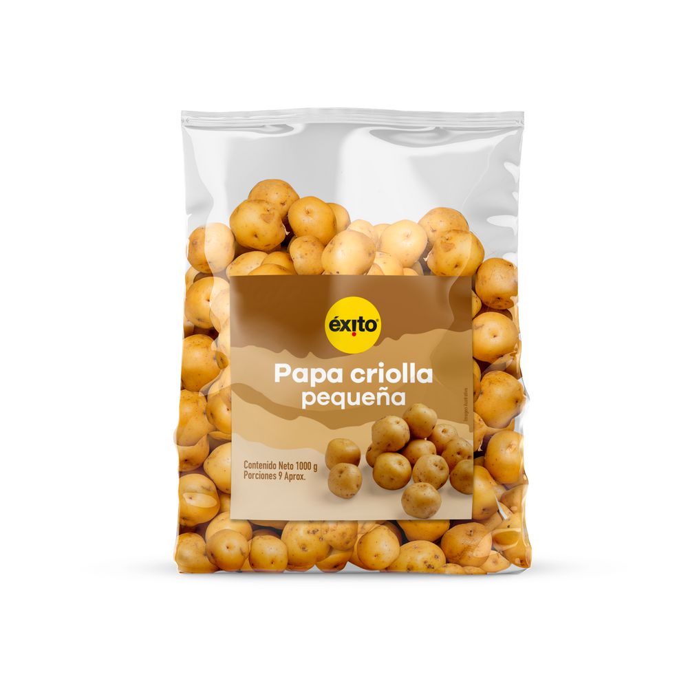 PAPA CRIOLLA FREIR EXITO MARCA PROPIA 1000 gr
