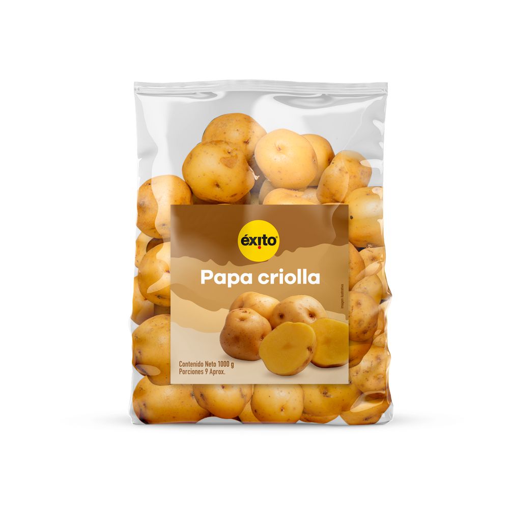 Papa Criolla EXITO MARCA PROPIA 1000 gr