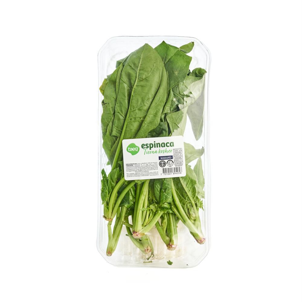 Espinaca tierna kosher TAEQ 150 gr