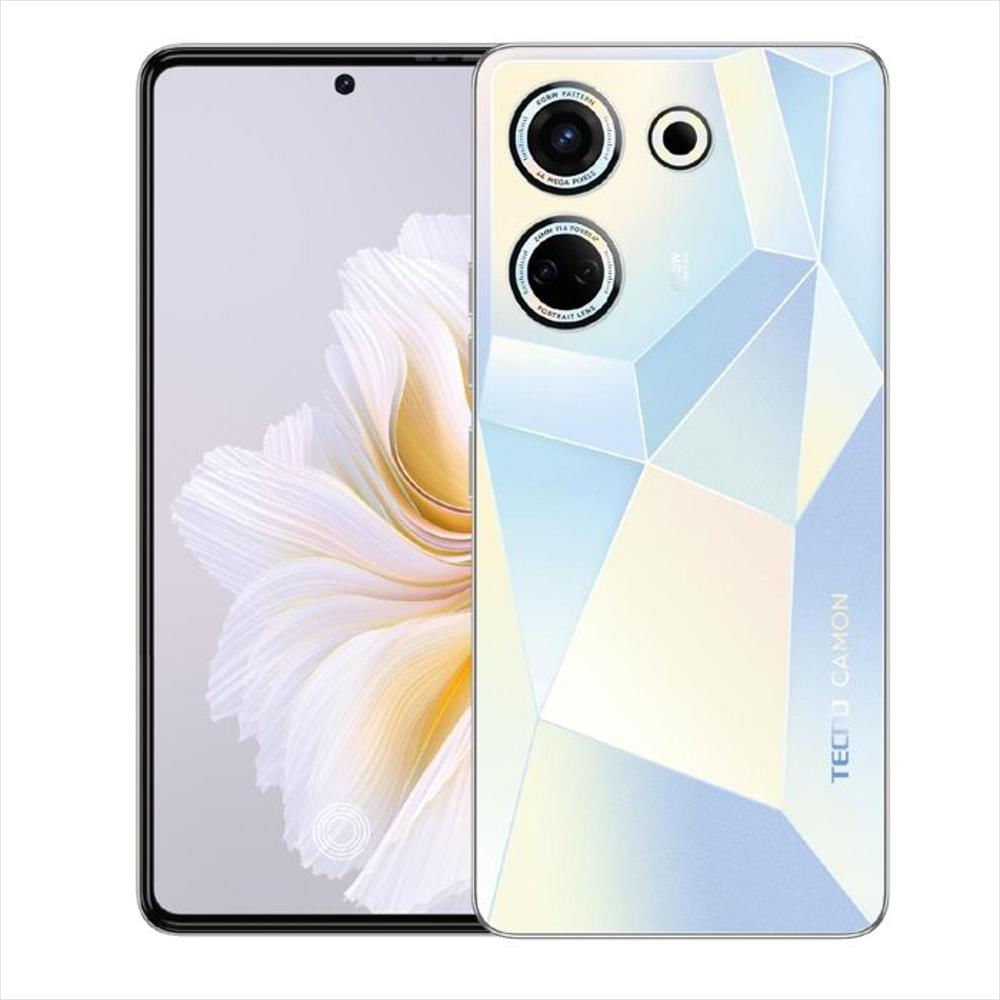 Celular Tecno Mobile Camon 20 Pro 8Gb Ram 256Gb Rom Color Blanco Glaciar