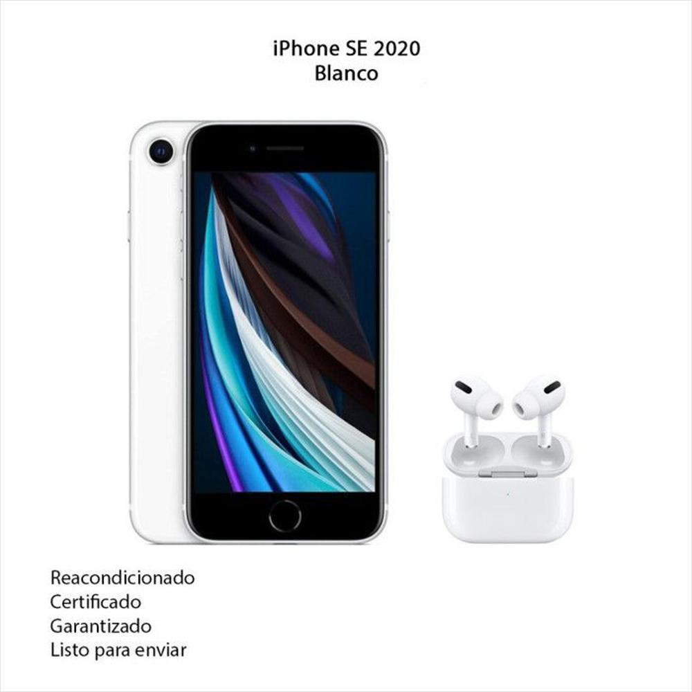 Iphone Se 2 64Gb Blanco + Airpods Pro 2 Iphone Se 2020 Bl 64Gb + Airpods Pro 2