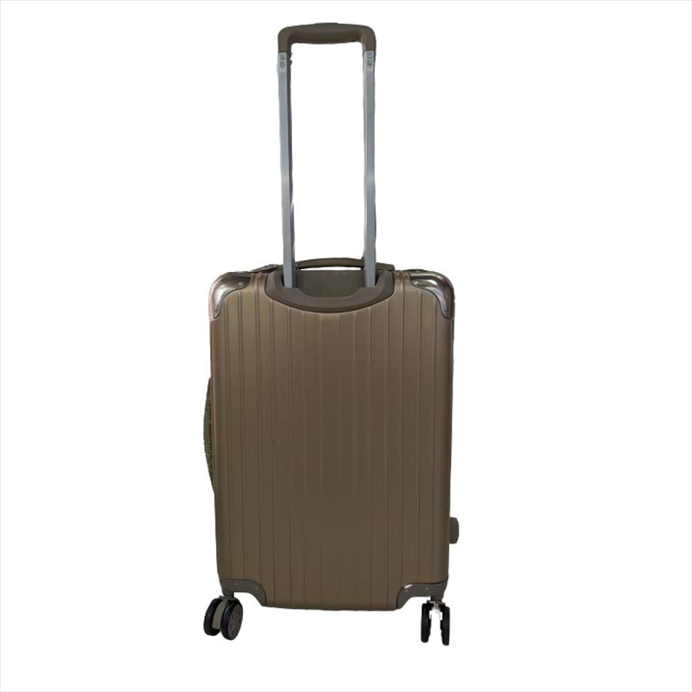 Maleta Dorada De Viaje Pequeña Con Clave De Seguridad img #2