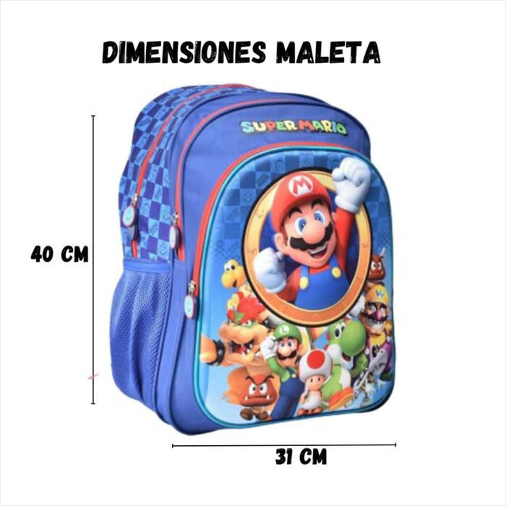 Kit X3 Maleta +Lonchera +Cartuchera Personaje 3D Niño img #3