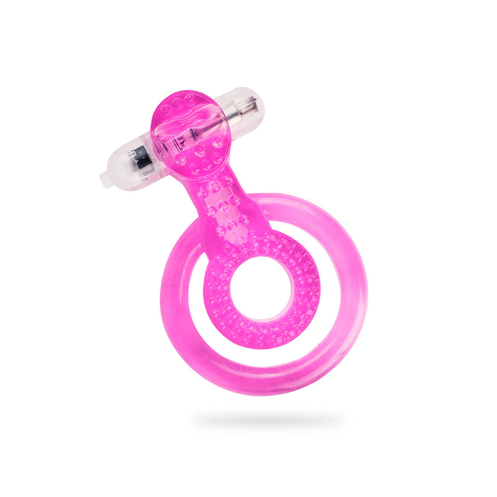 Anillo vibrador para el pene camtoyz optimus ciro morado